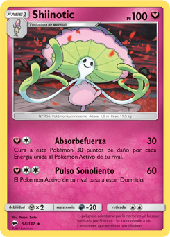 Carta de la expansión Sombras Ardientes