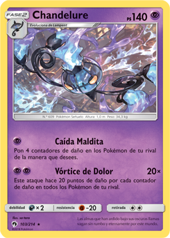 Carta de la expansión Truenos Perdidos