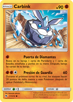 Carta de la expansión Truenos Perdidos