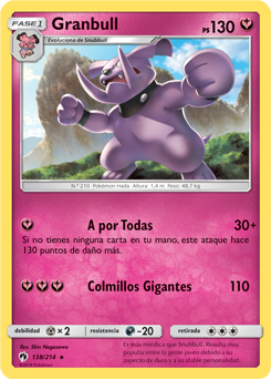 Carta de la expansión Truenos Perdidos