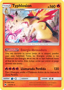 Carta de la expansión Truenos Perdidos