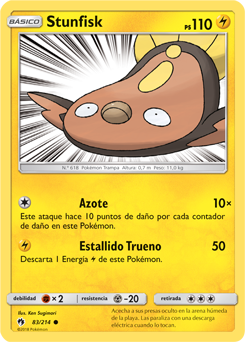 Carta de la expansión Truenos Perdidos