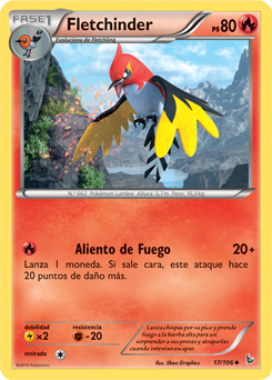 Carta de la expansión Destellos de Fuego