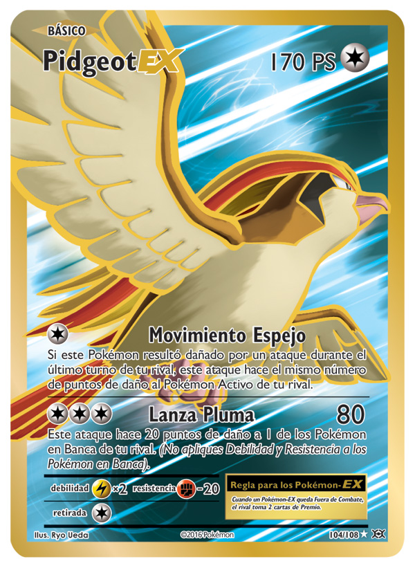Carta de la expansión Evoluciones