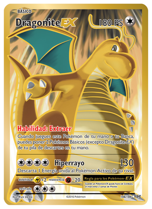 Carta de la expansión Evoluciones