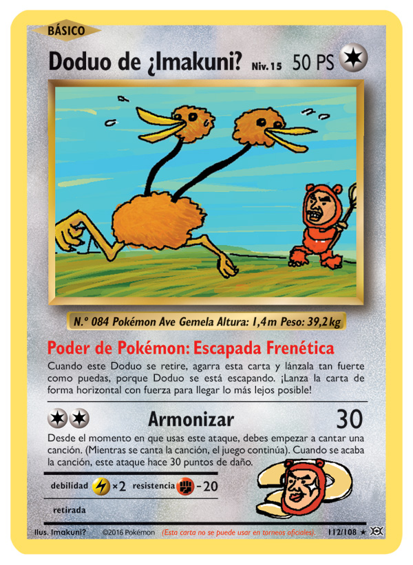 Carta de la expansión Evoluciones