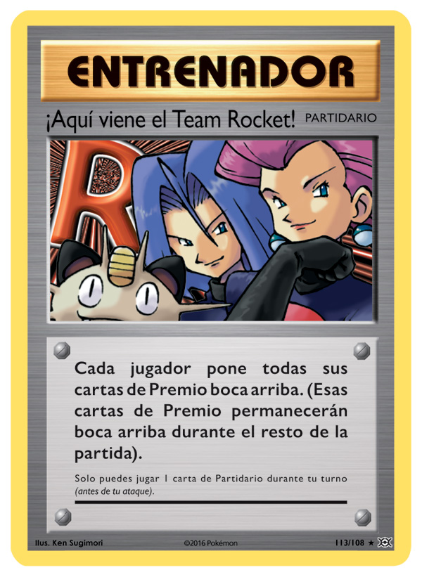 Carta de la expansión Evoluciones