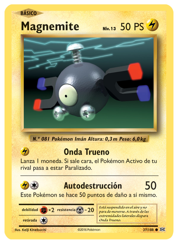 Carta de la expansión Evoluciones