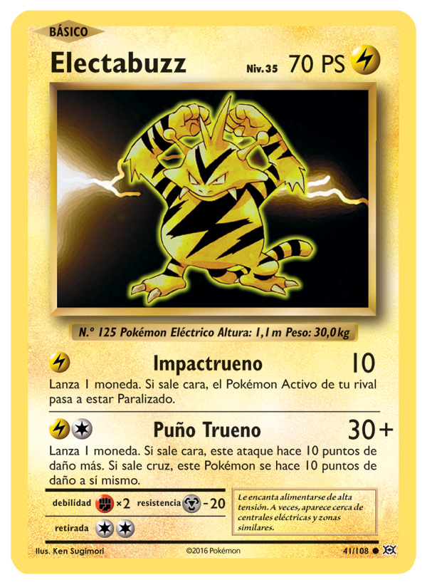 Carta de la expansión Evoluciones