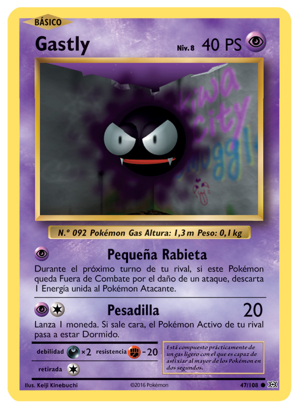 Carta de la expansión Evoluciones