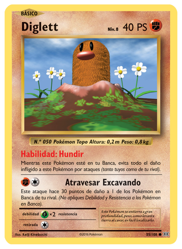 Carta de la expansión Evoluciones