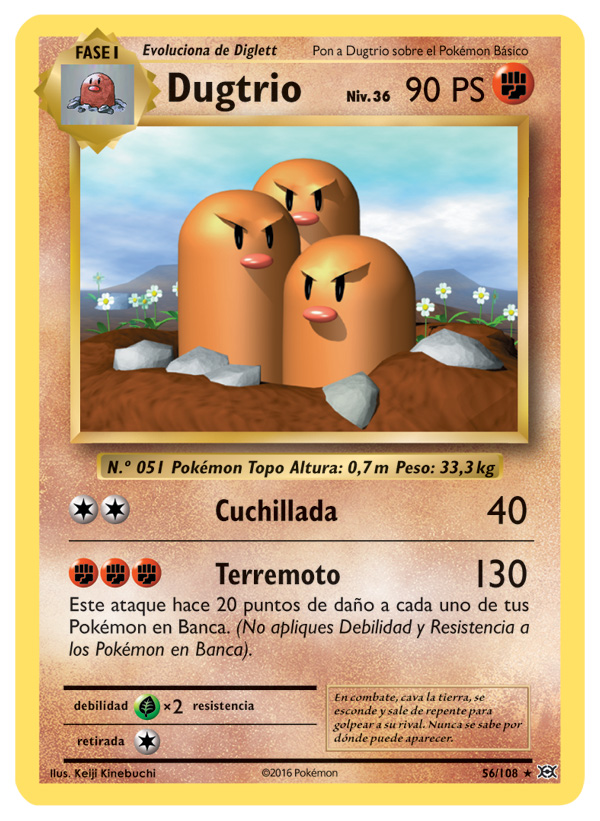Carta de la expansión Evoluciones