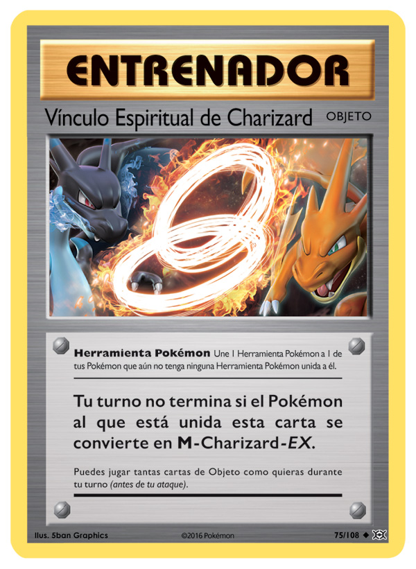 Carta de la expansión Evoluciones