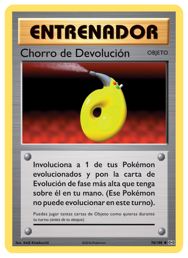 Carta de la expansión Evoluciones