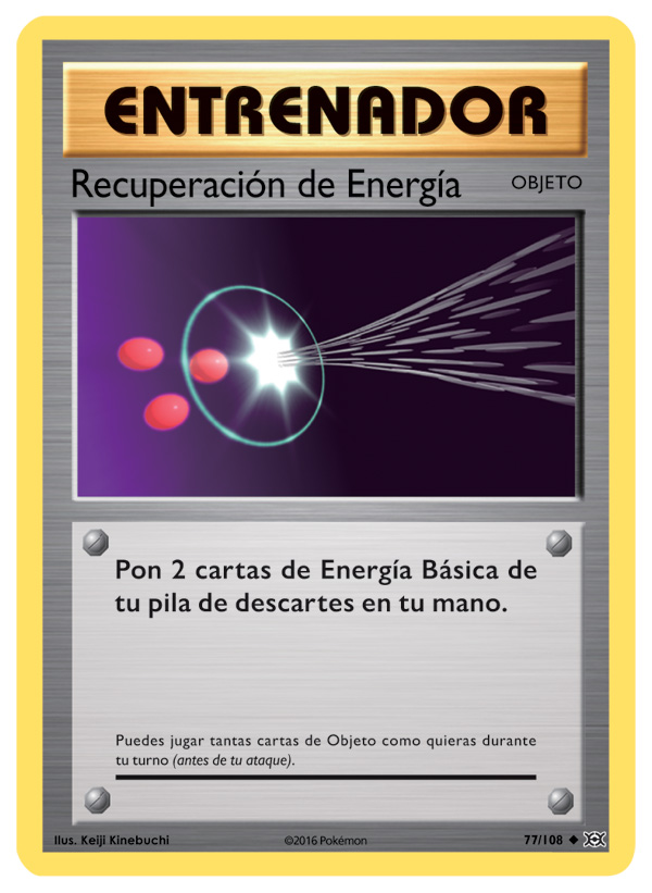 Carta de la expansión Evoluciones
