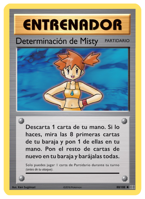 Carta de la expansión Evoluciones