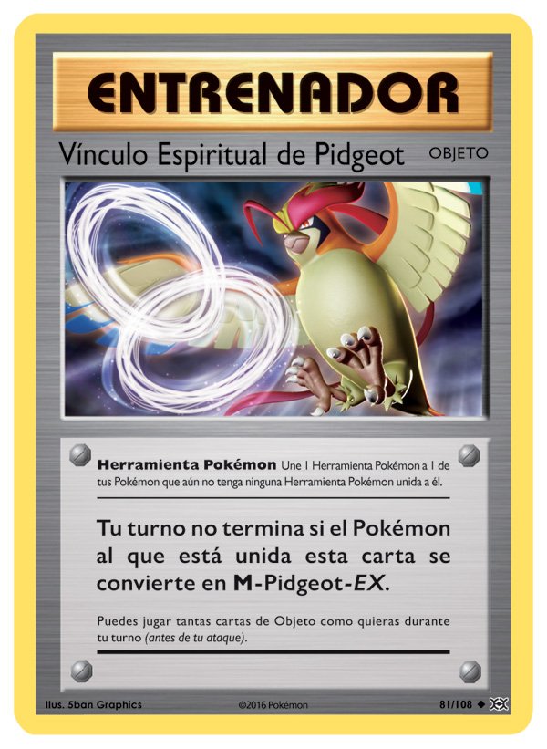 Carta de la expansión Evoluciones