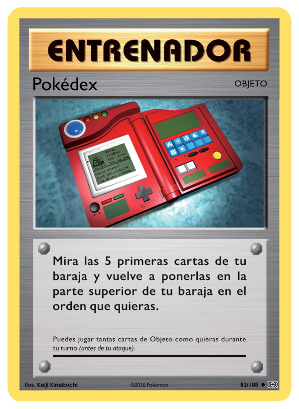 Carta de la expansión Evoluciones