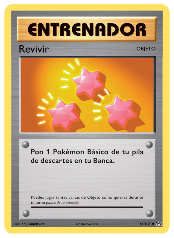 Carta de la expansión Evoluciones