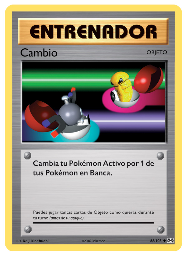 Carta de la expansión Evoluciones