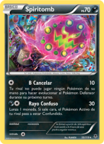 Carta de la expansión Fuerzas Fantasmales