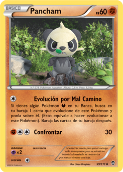 Carta de la expansión Puños Furiosos