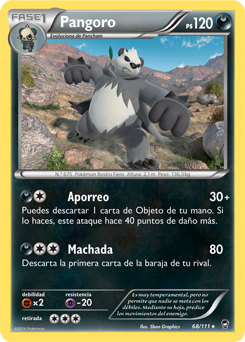 Carta de la expansión Puños Furiosos