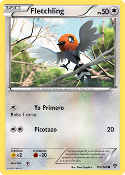 Carta de la expansión XY