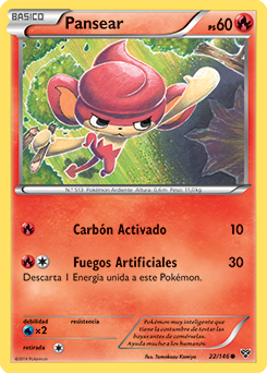Carta de la expansión XY