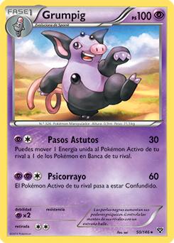 Carta de la expansión XY