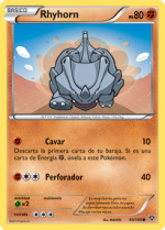 Carta de la expansión XY