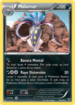 Carta de la expansión XY