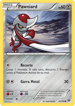 Carta de la expansión XY