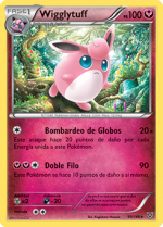 Carta de la expansión XY
