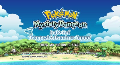 Descarga - Pokémon Mystery Dungeon - Let's Go! Tempest Adventure Squad