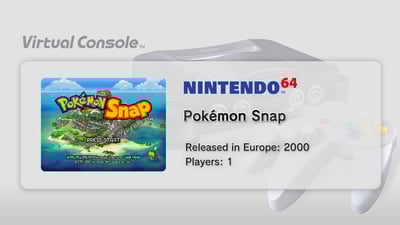 Descarga - Pokémon Snap (Consola Virtual Wii U)