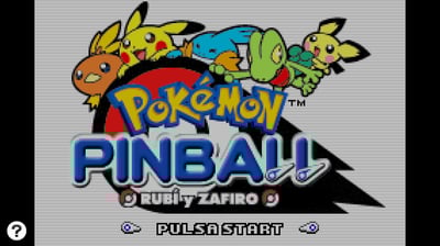 Descarga - Pokémon Pinball: Rubí y Zafiro (Consola Virtual Wii U)