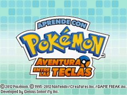 Aprende con Pokémon: Aventura entre las Teclas