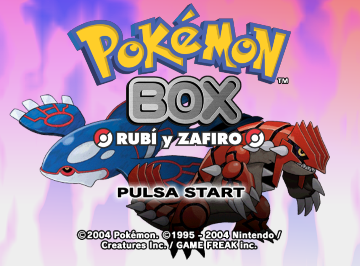 Pokémon Box: Rubí y Zafiro