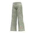 Pantalón Pokémon recto(Meganium)
