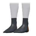 Calcetines del traje de Matière(Negro)