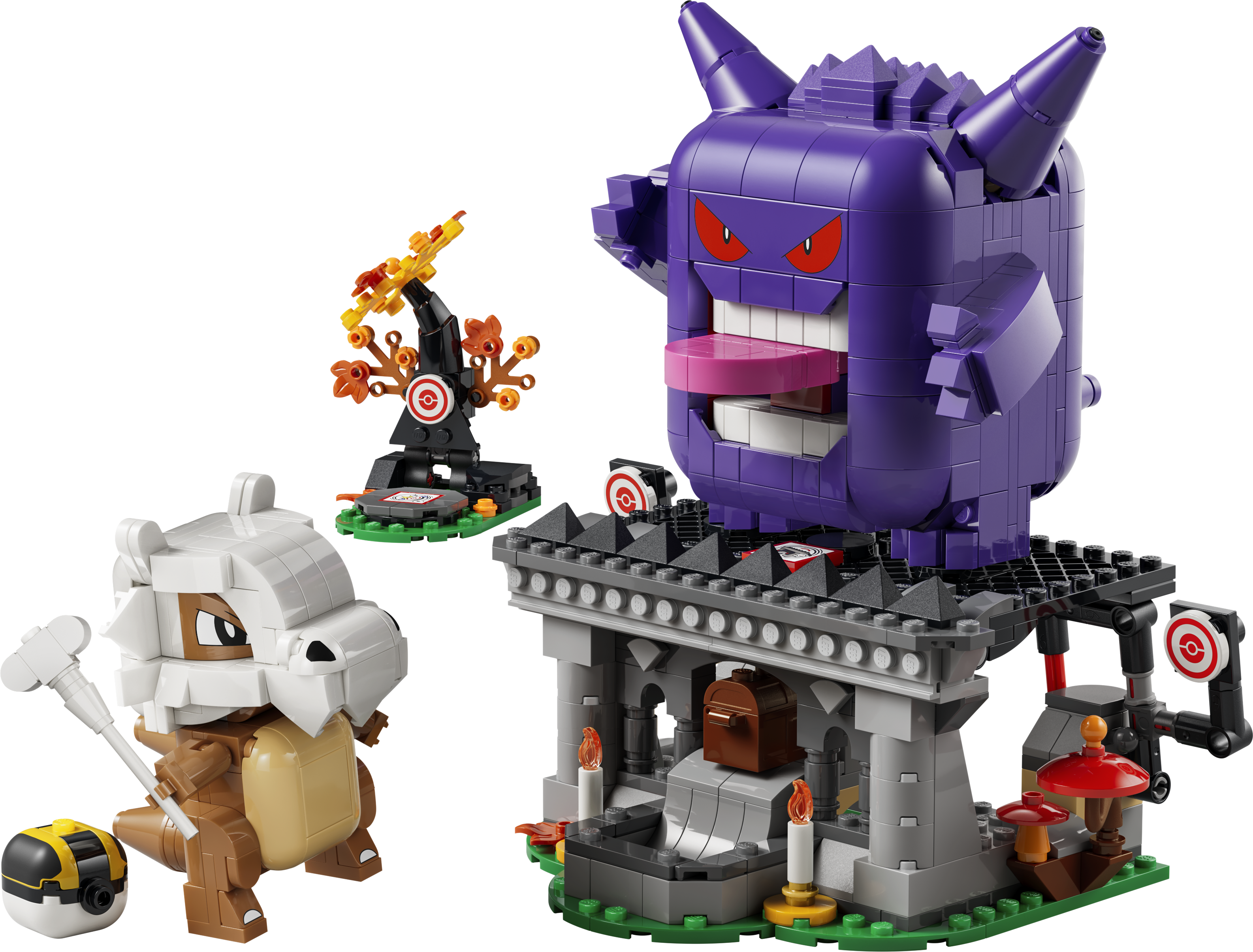 Cubone and Gengar's Spooky Showdown - LEGO Pokémon