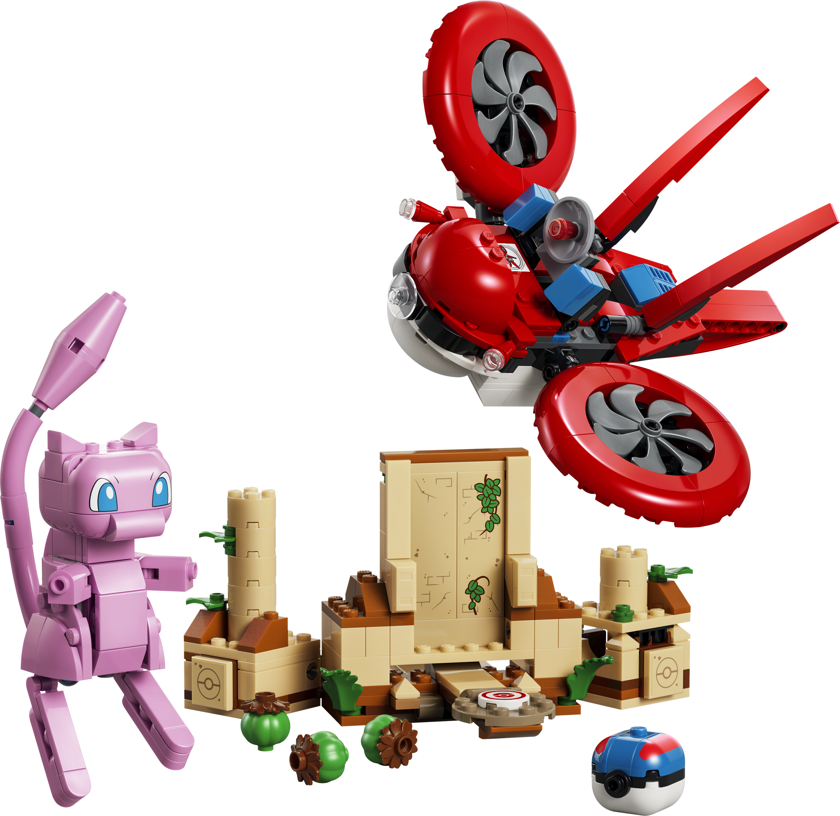 Drone Search for Mythical Mew - LEGO Pokémon