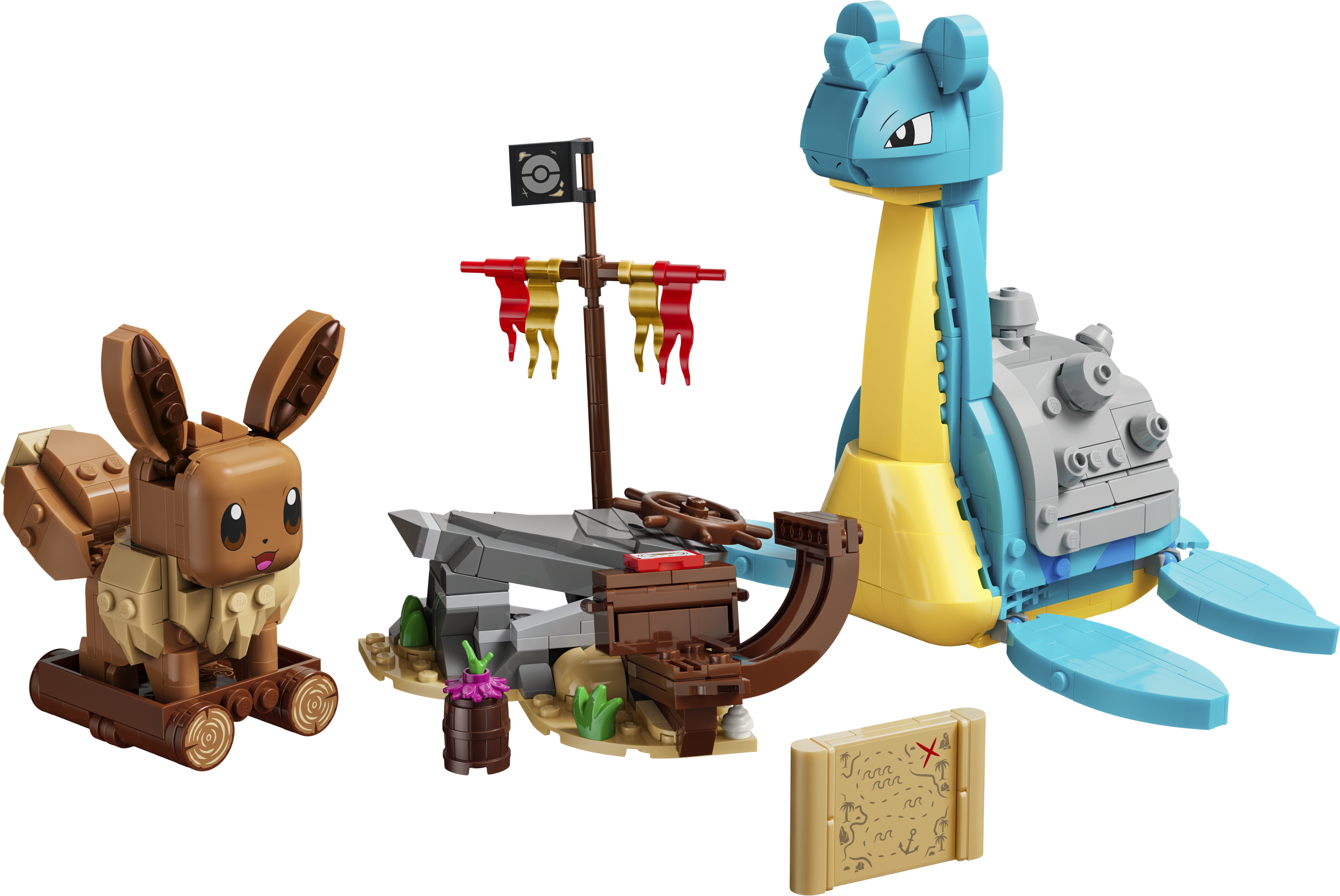 Eevee and Lapras's Treasure Hunt - LEGO Pokémon