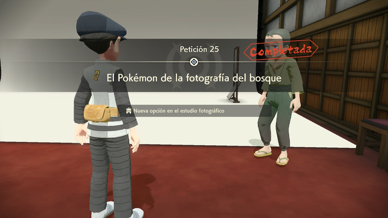 Petición 25: El Pokémon de la fotografía del bosque