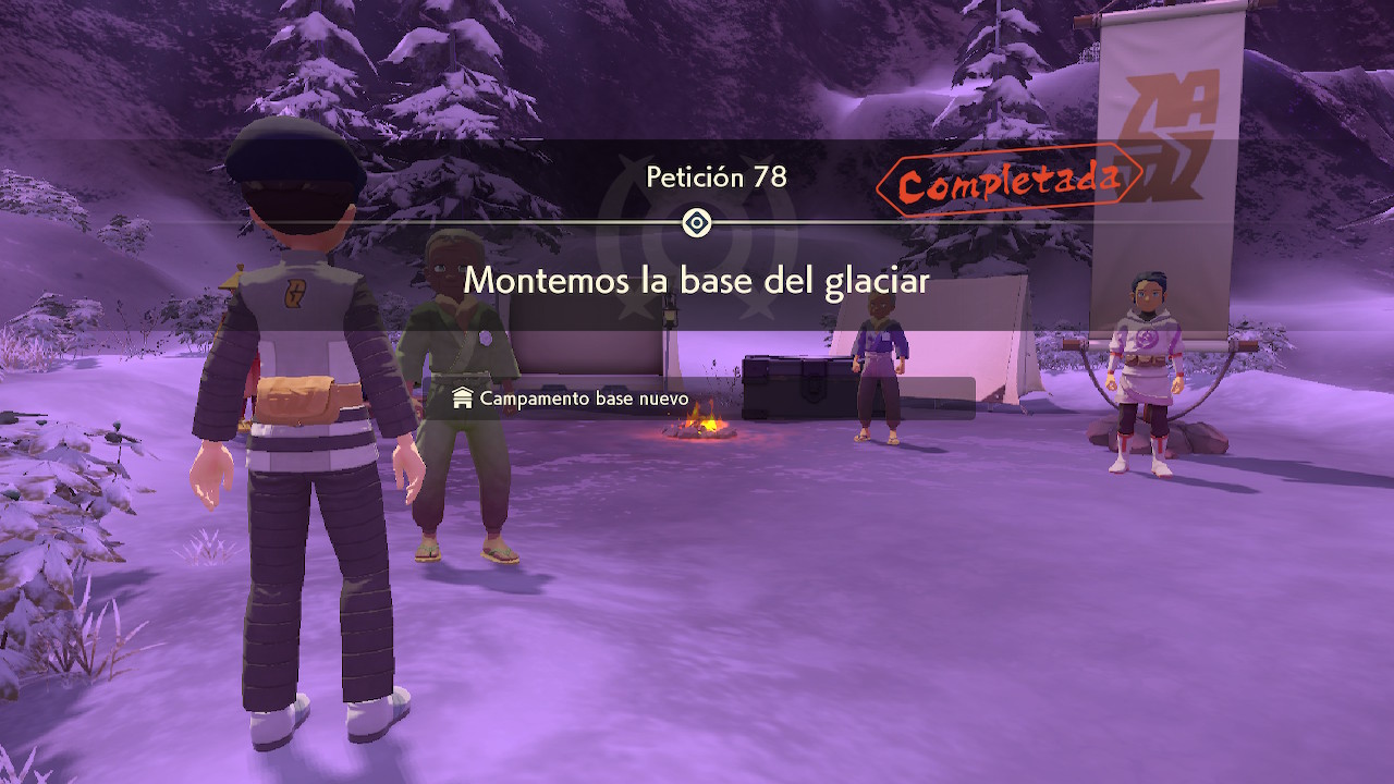 Petición 78: Montemos la base del glaciar