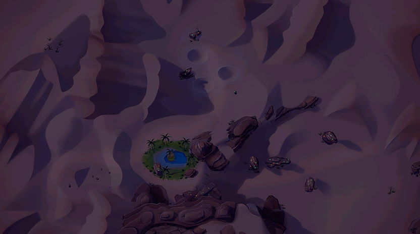 Desierto (noche) (Desierto Arenascalientes)