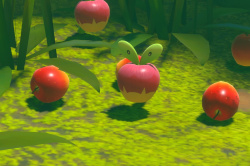 Fotografía de Applin de ★★ en New Pokémon Snap