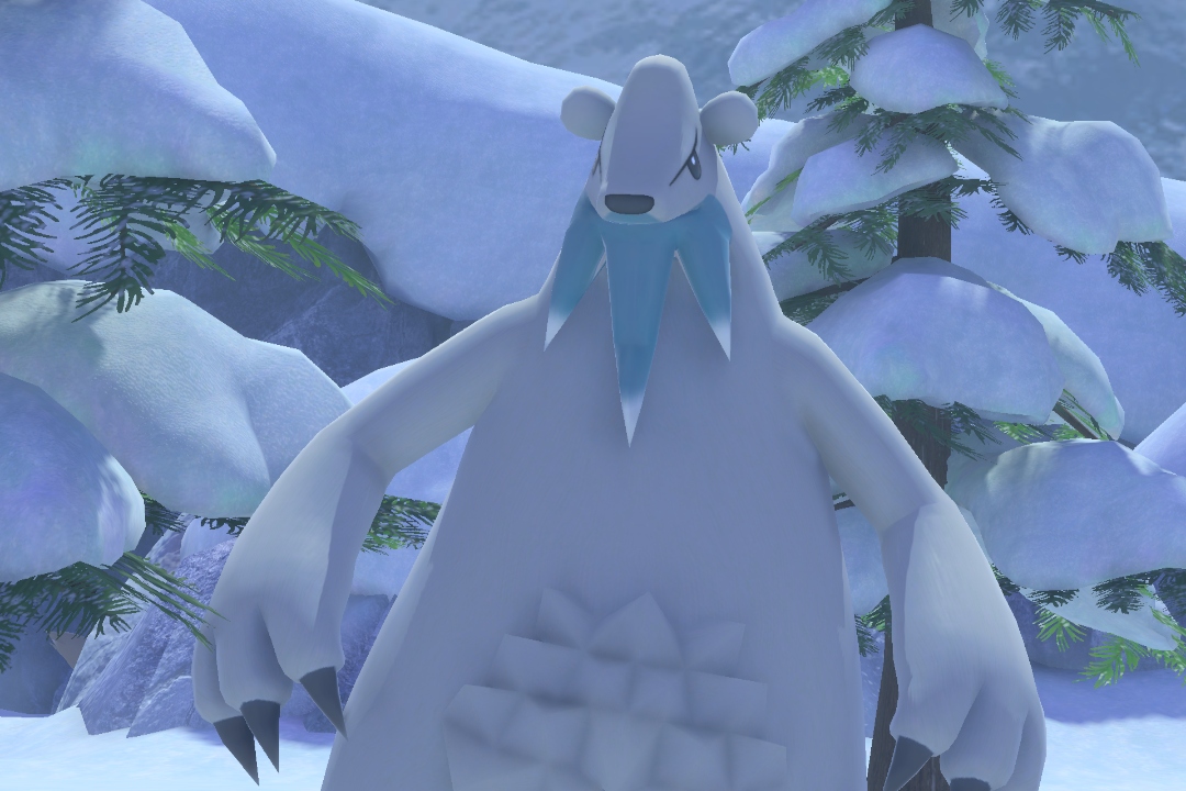 Fotografía de Beartic de ★ en New Pokémon Snap