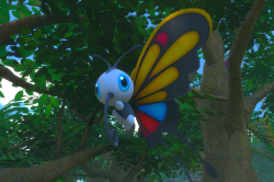 Fotografía de Beautifly de ★★★ en New Pokémon Snap
